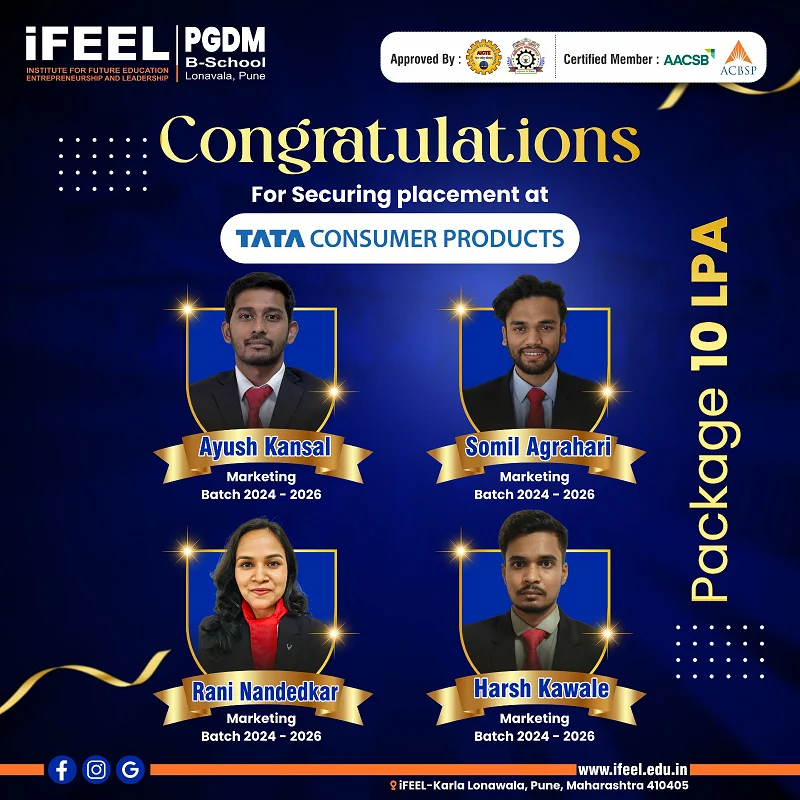 Campus placement social media post for iFEEL